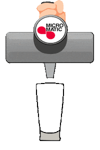Micromatic Sticker by Steel Keg Association