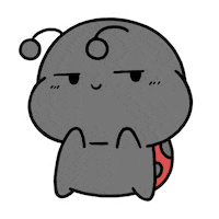 lady bug sticker by Aminal Stickers