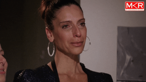 sad cry GIF by My Kitchen Rules