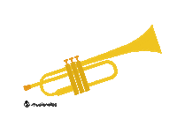 marching band Sticker by Musicnotes