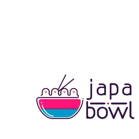 JapaBowl giphyupload happy rainbow sushi Sticker