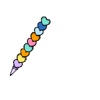 Pencil Pen Sticker