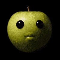 Green Apple Fruit GIF