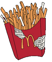 Hungry Art Sticker by YEAH YEAH CHLOE