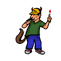 Dance Fire Sticker
