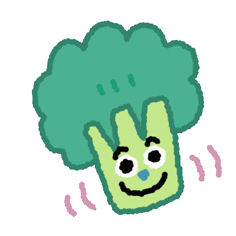 peeramid3miti broccoli Sticker