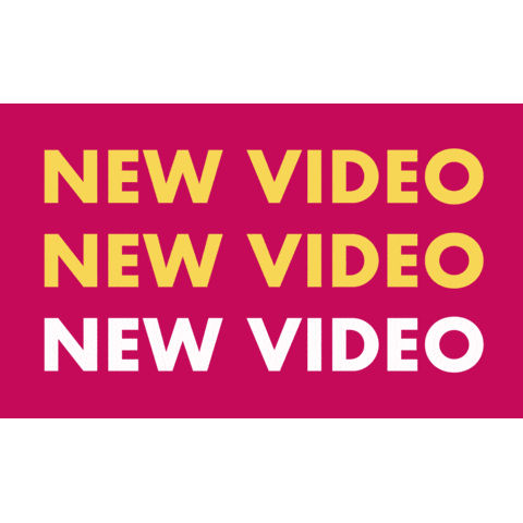 New Video Content Creation Sticker