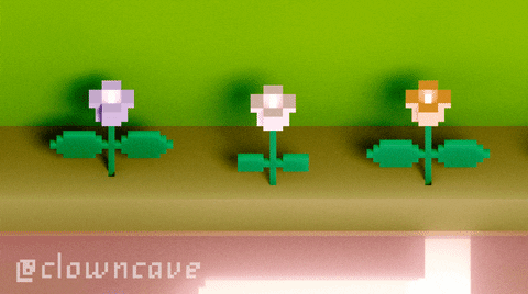 3D Flower GIF