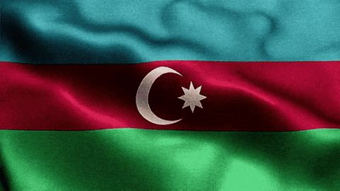 Azerbaijan Flag GIF