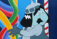 rainbow brite wtf GIF