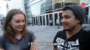 I Find That Stupid