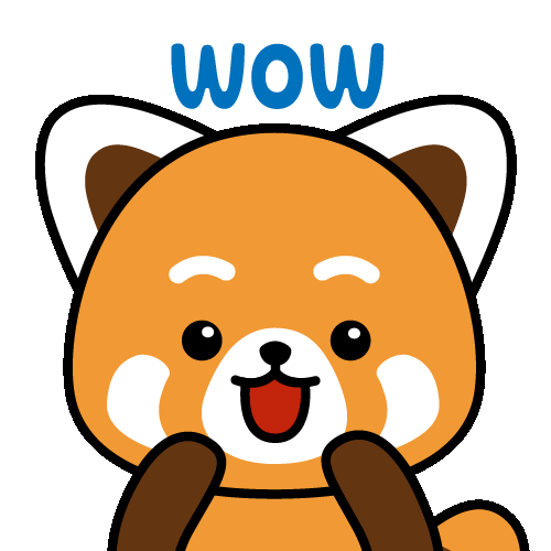 Happy Surprise Sticker by PlayDappTown