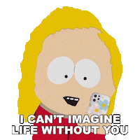 Imagine Bebe Stevens Sticker by South Park