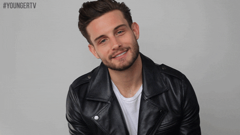 happy nico tortorella GIF by YoungerTV