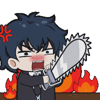 Angry Bad News Sticker by Shibuya Station