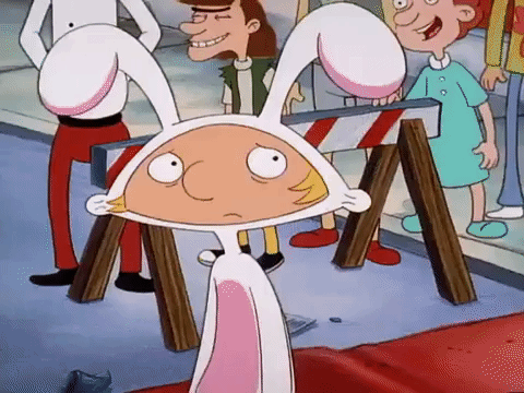 hey arnold nicksplat GIF