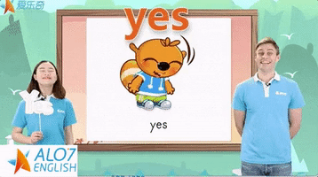 total physical response yes GIF by ALO7.com
