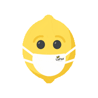 Mask Lemon Sticker by Citricos La Paz