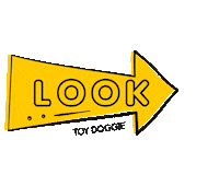 Look Td Sticker by Toy Doggie
