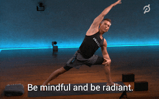 Yoga Balance GIF by Peloton