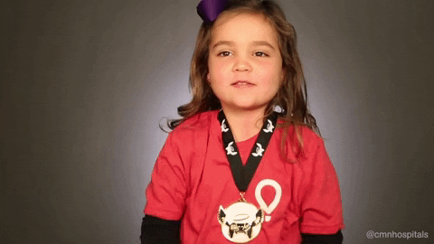cute girl kids GIF by Children's Miracle Network Hospitals