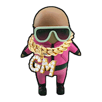 Good Morning Art Sticker