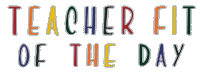 Teacher Outfit Of The Day Sticker