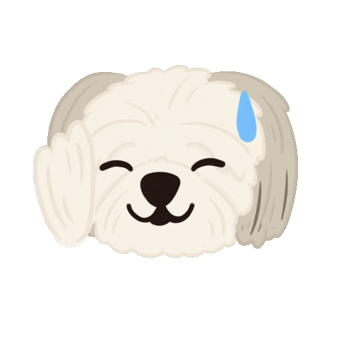 Dog Sticker by Ann of Facedit