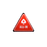 All In Poker Sticker by PokerStars