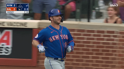 New York Mets Reaction GIF by SNY