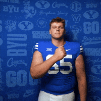 College Football Go Cougs GIF by BYU Cougars