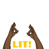 Sign Language Fire Sticker by probonoasl