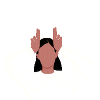 Sign Language Rabbit Sticker by talkinghands