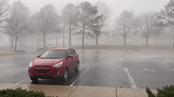 'Dang!': Wind and Rain Lash Northern Alabama as Severe Weather Moves In