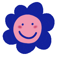 Happy Flower Sticker
