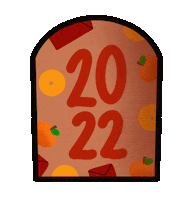 New Year Tiger Sticker by Demic