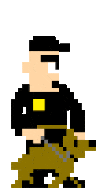 Security Guard Sticker by Art'cade