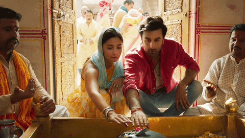 BrahmastraTheFilm giphyupload shiva isha ssrajamouli GIF