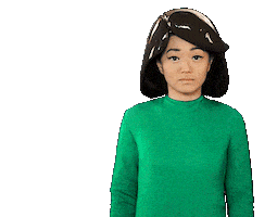 confused excuse me Sticker by Originals