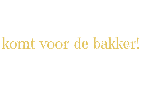 Poelltekst Sticker by Bakkerij Jack Poell