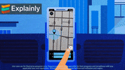 Explainly art animation money animated GIF