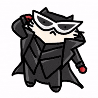 Persona 5 Cat GIF