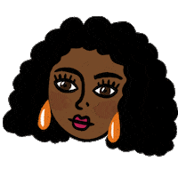 Sassy Working Girl Sticker