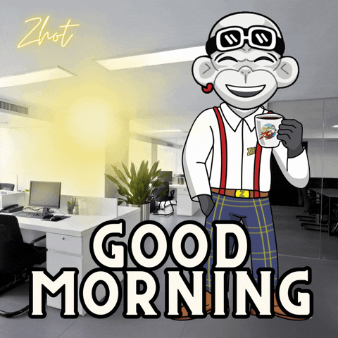 Good Morning Office GIF by Zhot Shop