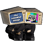 Netflix Watching Tv Sticker by The Sober Curator