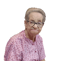 Grandma No Sticker by Juan David Cocina