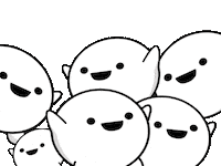 Bubs_Comics party cheer bounce cheering Sticker