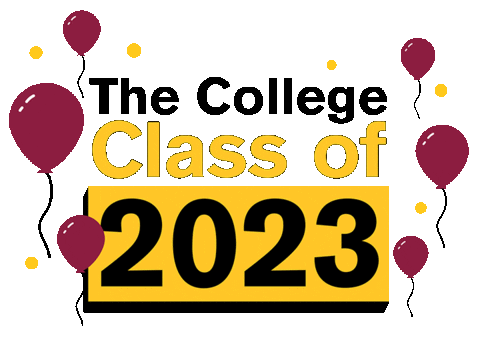 The College Graduation Sticker by Arizona State University