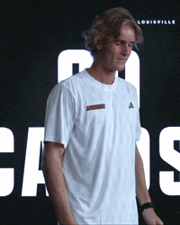 Mens Tennis GIF by Louisville Cardinals