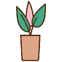 Plant Sticker by Pusheen